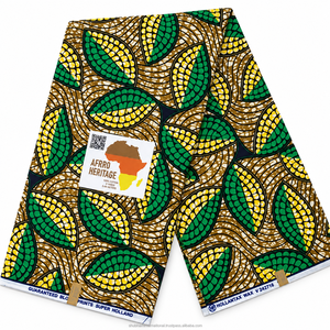 Fashion Ankara Wax Fabric African Print Textile Material for Dresses Tops Skirts Garments and Craft - Product Image 1