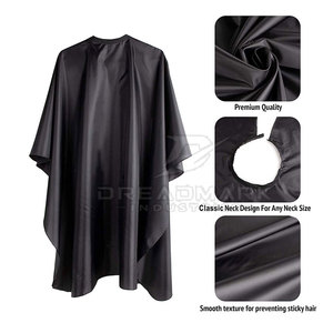 Capa de Barbero Profesional Impermeable para Corte de Cabello, Ajustable, Antiestática, con Logotipo Personalizado - Product Image 2