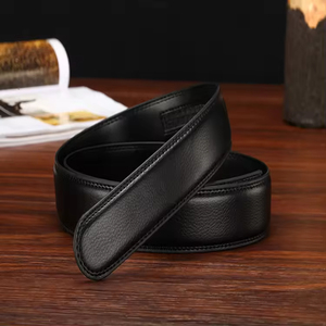 Cinturones de Cuero Genuino para Hombre de Alta Calidad al por Mayor, Cinturón de Cuero Casual con Hebilla de Pin, Cinturón de Longitud Personalizada para Hombre, Hebilla de Cuero Genuino Masculina - Product Image 2
