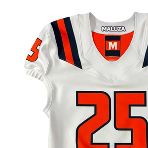 Maillot de football américain imprimé de haute qualité, logo personnalisé, uniforme d'équipe professionnel, séchage rapide, respirant, antibactérien - Product Image 5