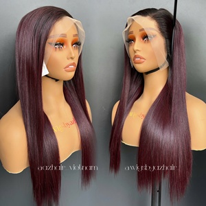 Vente en Gros Personnalisé Perruque Volume Cheveux Top Qualité 100% Remy Vierge Cheveux Humains Double Tirage Toutes Couleurs - Product Image 1