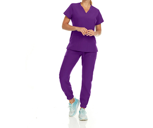 Tenues médicales d'usine : Ensemble de blouses d'hôpital, uniformes d'infirmière, vêtements de travail pour cliniques dentaires – Tissu doux et confortable - Product Image 4