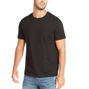 Custom 100% Cotton Drop Shoulder T-Shirts Hip Hop High Quality Plain Cropped Blank Mock Neck Heavyweight T-Shirt For Men - Product Image 2