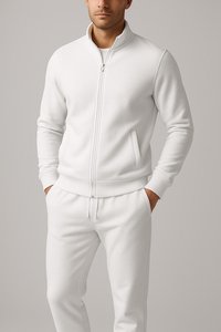 Survêtement Homme Personnalisé avec Logo – Qualité Supérieure 100% Coton Fabriqué au Pakistan – Polaire Confortable pour l'Hiver – Tailles Personnalisées – Vente en Gros - Product Image 2