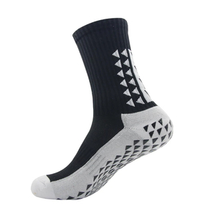 High Quality Knee High Knitted Sports Anti Slip Soccer Football <b>Socks</b> 100% Cotton Acrylic Summer Season Unisex For Adult - Product Image 3