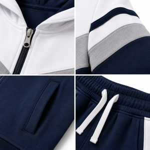 Conjunto de Sudadera con Capucha y Pantalones Deportivos de Dos Piezas con Logotipo Personalizado para Niños, Traje Deportivo para Niños y Niñas - Product Image 4