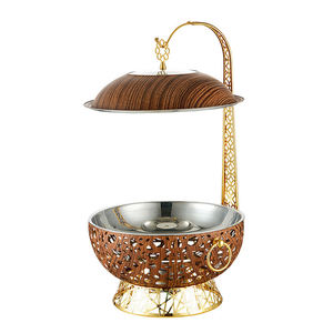 ถาดอุ่นอาหารหรูหรา ถาดอุ่นอาหารโบราณ ถาดอุ่นอาหารหรูหราพร้อมฝาปิด - Product Image 1