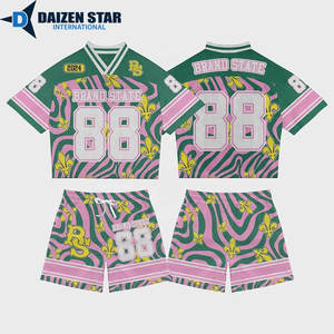 เสื้อฟุตบอลตาข่ายแบบมีลายสก็อต/สีพื้น ปักชื่อทีมได้ตามต้องการ โลโก้ด้านหน้า ผลิตจากโพลีเอสเตอร์ 100% ระบายอากาศได้ดี แห้งเร็ว แขนสั้น เหมาะสำหรับทุกฤดูกาล - Product Image 6