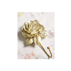 Timbre de Puerta de Latón Antiguo con Forma de Hoja, Timbre Decorativo de Metal con Acabado Vintage, Herraje Rústico para Puerta de Casa - Product Image 5