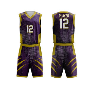 Custom Summer Casual Basketball Uniforms <b>Set</b> High Quality Breathable Sublimation Jersey Shorts Professional Team Sports Wear OEM - Product Image 3