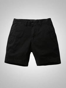 Nouveaux shorts bermuda en coton personnalisés pour hommes, taille mi-haute, braguette boutonnée, couleur unie, poches, tissu respirant, style streetwear pour hommes - Product Image 3