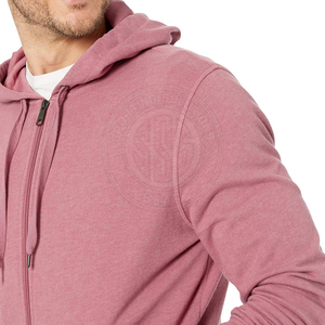 Sweat à capuche zippé pour homme, tissu léger, coupe confortable, design basique élégant, parfait pour un usage quotidien - Product Image 4