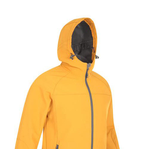 Water-Resistant Outdoor Softshell Hoodie – Breathable Thermal Mountain <b>Jacket</b> – <b>Men's</b> Full-Zip Performance Sportswear - Product Image 4