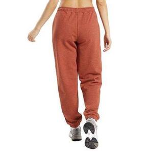 Pantalones deportivos de forro polar de color liso para mujer, cintura elástica, corte holgado, estilo informal, para otoño - Product Image 2