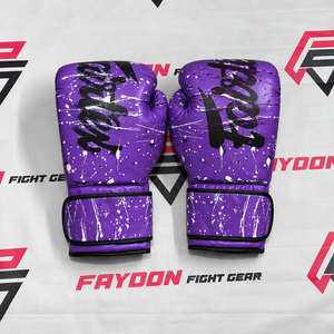 Guantes de Boxeo Fairtex Personalizados de Diseño Exclusivo, Modelo Strap Up, Hechos a Medida, de Cuero Genuino con Acolchado Suave para Sparring - Product Image 6