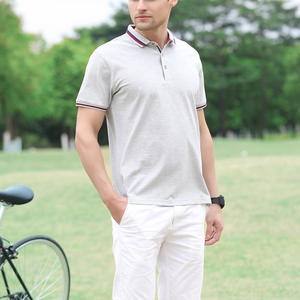 Les meilleurs et les moins chers polos de golf en coton uni OEM, vêtements de golf pour hommes, logo personnalisé, polo de golf respirant - Product Image 3