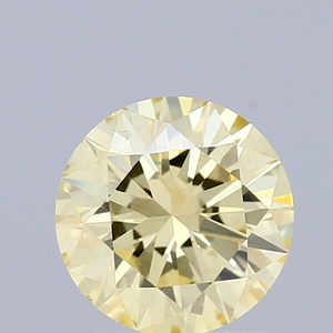 Diamante suelto de 2.00 quilates, corte brillante redondo, color amarillo intenso, claridad SI1, diamante cultivado en laboratorio, certificado IGI, para joyería. - Product Image 1