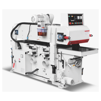 Raboteuse-Dégauchisseuse à réglage facile pour le travail du bois avec moteur 20KW 220V/380V et table coulissante pour le jointage du bois massif