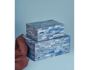 Artisan Made Bone Inlay Jewellery Storage <b>Box</b> Premium Handmade <b>Trinket</b> Organizer for Women Accessories and Gifts - Product Image 2