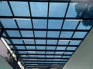 Lámina de Policarbonato Sólido de Alta Resistencia, Larga Vida Útil, Resistente a los Rayos UV, Alta Claridad para Tragaluces y Toldos - Product Image 6