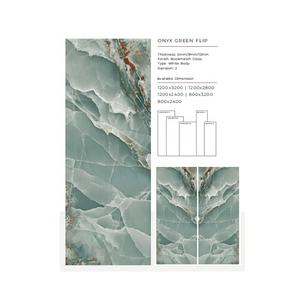 Calacatta impero grande dalle de sol en marbre brillant complet 1200x3200mm Carreaux de céramique en porcelaine émaillée polie de grande taille de qualité supérieure fabricant leader - Product Image 6