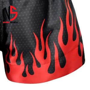 กางเกงมวยไทยชาย ดีไซน์ล่าสุด กันยับ ราคาประหยัด ขายดี ระบายอากาศได้ดี คุณภาพสูง ตัดเย็บตามสั่ง - Product Image 5