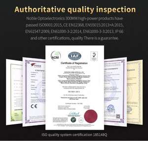 Semáforo de Alta Intensidad de 300 mm, Resistente al Agua IP65, Colores Rojo, Verde y Ámbar, Garantía de 5 Años - Product Image 6