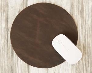 Heavy Duty Leather <b>Mouse</b> <b>Pad</b> Thick Desk Mat Long Lasting Surface Waterproof Protector for Industrial Desk LMPD-0021 - Product Image 1