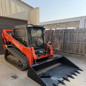 Achetez un chargeur compact sur chenilles Kubota SVL97-2, chargeur compact diesel robuste pour la construction, l'exploitation minière et l'agriculture, avec godet. - Product Image 4