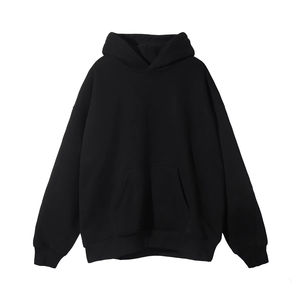 Sweat à capuche basique en coton mélangé unisexe, molleton épais 420 GSM, streetwear personnalisé pour l'automne et l'hiver, chaud et confortable - Product Image 3