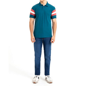 Polo de sport 100 % coton, vente en gros, nouveau polo pour homme, échantillon gratuit, manches courtes avec impression et broderie personnalisées - Product Image 2