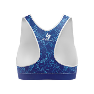 Custom Printed Sublimated Sports Bra Women's Performance Fitness Bra for Yoga Gym <b>Running</b> Training Sportswear - Product Image 2