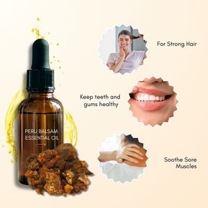 Huile de Myroxylon Pereirae |   Qualité INCI |   Huile essentielle pure à 100% |   Distillé à la vapeur |   Anti-inflammatoire |   Utilisation en aromathérapie et en parfumerie - Product Image 2