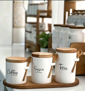 Long term storage canisters in metal with dependable protection practical use and efficient <b>pantry</b> arrangement benefits - Product Image 1