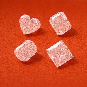 ราคาขายส่ง เพชรเจ้าหญิงทรงเหลี่ยมสีชมพู เพชรเลี้ยงในห้องปฏิบัติการ 3.0 กะรัต ความสะอาดระดับ VVS รับรองโดย IGI เพชรเม็ดเดี่ยวสำหรับทำเครื่องประดับ - Product Image 6
