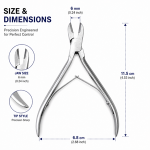 Stainless Steel Precision Wire Cutting Pliers Jewelry Craft Tool Flush <b>Cutter</b> TC Tip Micro <b>Cutter</b> - Product Image 4