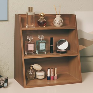 Small Wooden Shelf Perfect For Home Storage Organization Perfumes Creams Lipsticks And <b>Study</b> <b>Table</b> Storage Display From India - Product Image 1