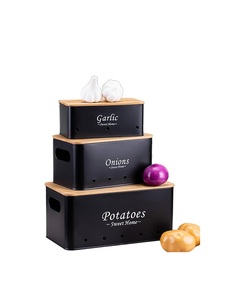 Pot de rangement en métal de qualité supérieure pour cuisine, fabriqué par un fabricant fiable, avec couvercle hermétique pour conserver les aliments secs de manière sûre et hygiénique - Product Image 4