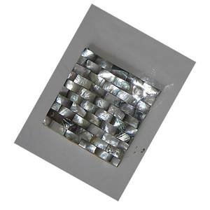 Vajilla de vidrio de la colección Mop Black Cut y Placemat Motive Black Raw Straight. Tamaño 10cmx10cm. - Product Image 2