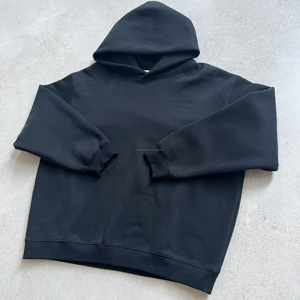 เสื้อสเวตเตอร์ผ้าฝ้ายขนแกะ350GSM ขนาดใหญ่สำหรับทุกเพศดีไซน์แฟชั่นใส่ได้ทั้งชายและหญิงโลโก้ออกแบบได้ตามต้องการ - Product Image 3