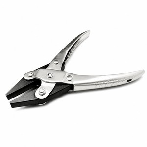 Pince à bec plat parallèle, lèvres lisses ou dentelées, 140 mm, outil de fabrication de bijoux ZetomedPro - Product Image 2
