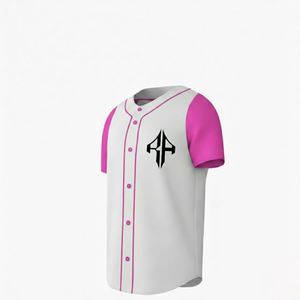 Nouveaux maillots de baseball 2026, imprimés, respirants, 100% polyester, pour adultes, col en V, impression numérique de haute qualité - Product Image 5