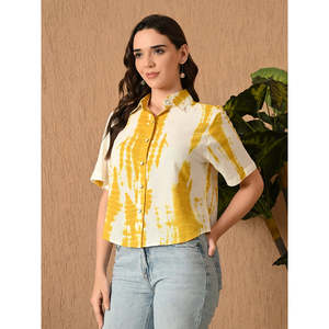 Camisa Casual de Verano con Botones, Hecha de Rayón Ligero y Transpirable, con Cuello de Camisa para Mayor Comodidad Durante Todo el Día - Product Image 3