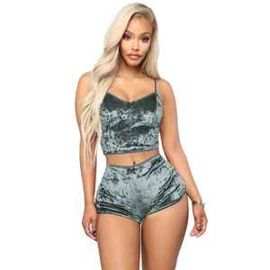 <b>Women</b> Plus Size 1pc Autumn Satin Elastic Waist Shorts <b>Robe</b> Set with Front Logo 100% Silk Quick <b>Dry</b> & Breathable - Product Image 6