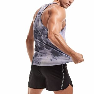 Camiseta Deportiva Sublimada para Hombre, Ultra Cómoda, de Secado Rápido, Tejido Elástico, para Entrenamiento y Running - Product Image 5