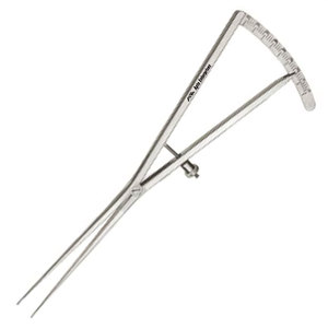 Equipo de Diagnóstico, Calibrador CASTROVIEJO con Rango de 0-40 mm, Longitud de Trabajo de 18 cm, Certificado CE, Calibrador Quirúrgico de Diagnóstico con Ángulo de 45 Grados - Product Image 5