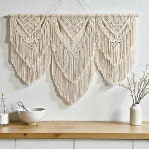Handmade Beautiful Sunrise Dream Catcher <b>Wall</b> <b>Hanging</b> Macrame <b>Boho</b> Hangers Cotton Dream Catcher for Home and Office Decoration - Product Image 4
