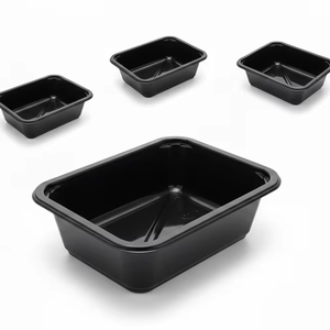 <b>Lunch</b> <b>Box</b> Takeaway Microwave Heatable Cpet Trays - Product Image 1