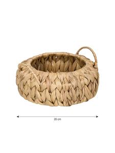 Un panier adorable en jacinthe d'eau, fait main, pour le rangement, vente en gros, écologique, fabriqué au Vietnam - Product Image 2