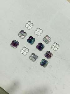 Cristal Natural y Fluorita Tallados a Mano, Piedras Preciosas Sueltas al por Mayor, Proveedor de Piedras Preciosas para Joyería de la India - Product Image 4